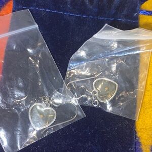 Silver Heart Earrings